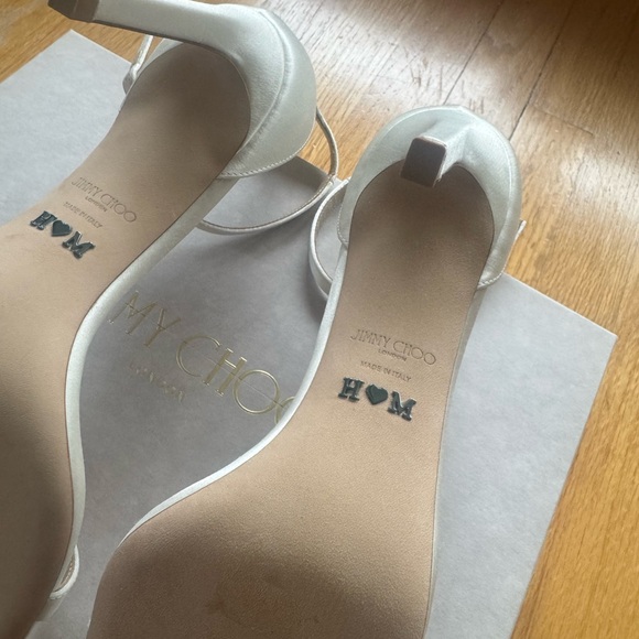 NEW BRIDAL Jimmy Choo Shoes with Initials - Picture 9 of 9